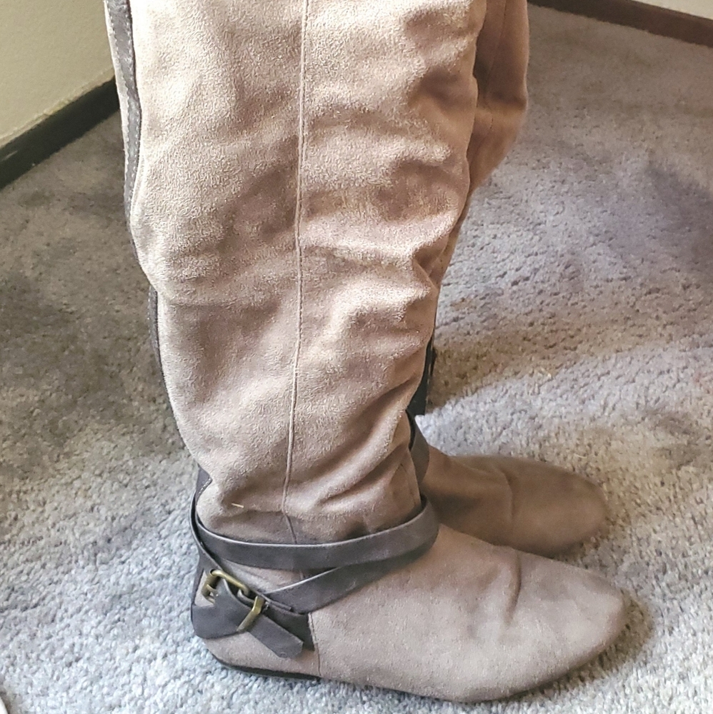 Knee high boots